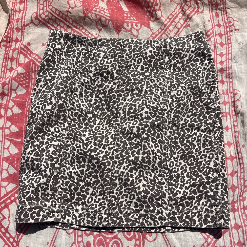 Leopard Print Women's Skirt - Free People